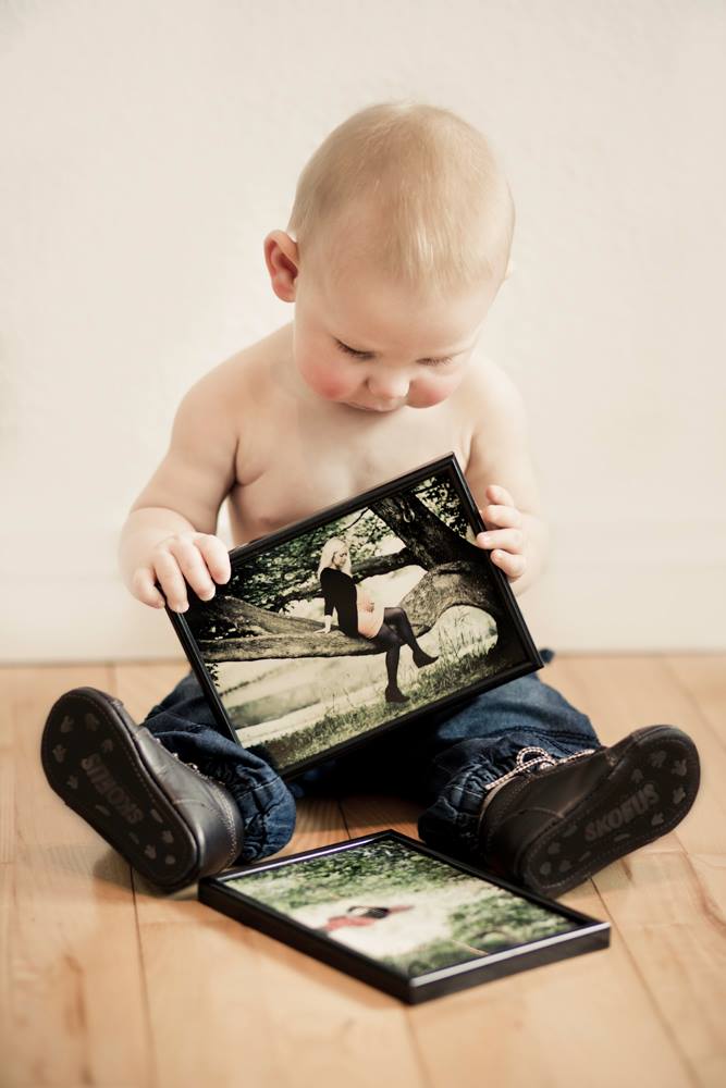 Fotografering af baby og mor