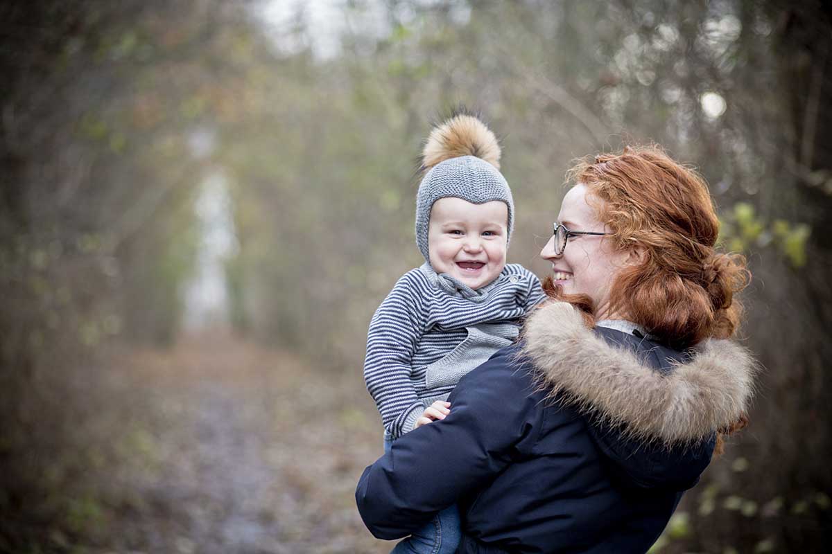 Portrætter af familien